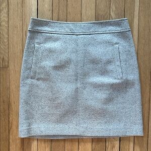 LOFT wool mini Skirt